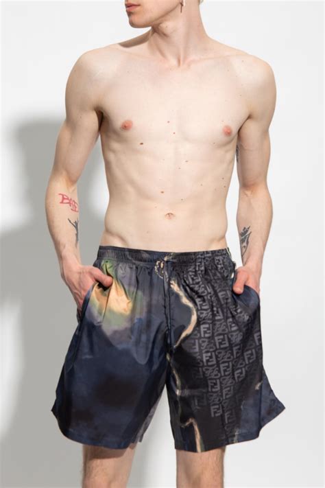 fendi swim shorts colour change|Fendi swim shorts for men.